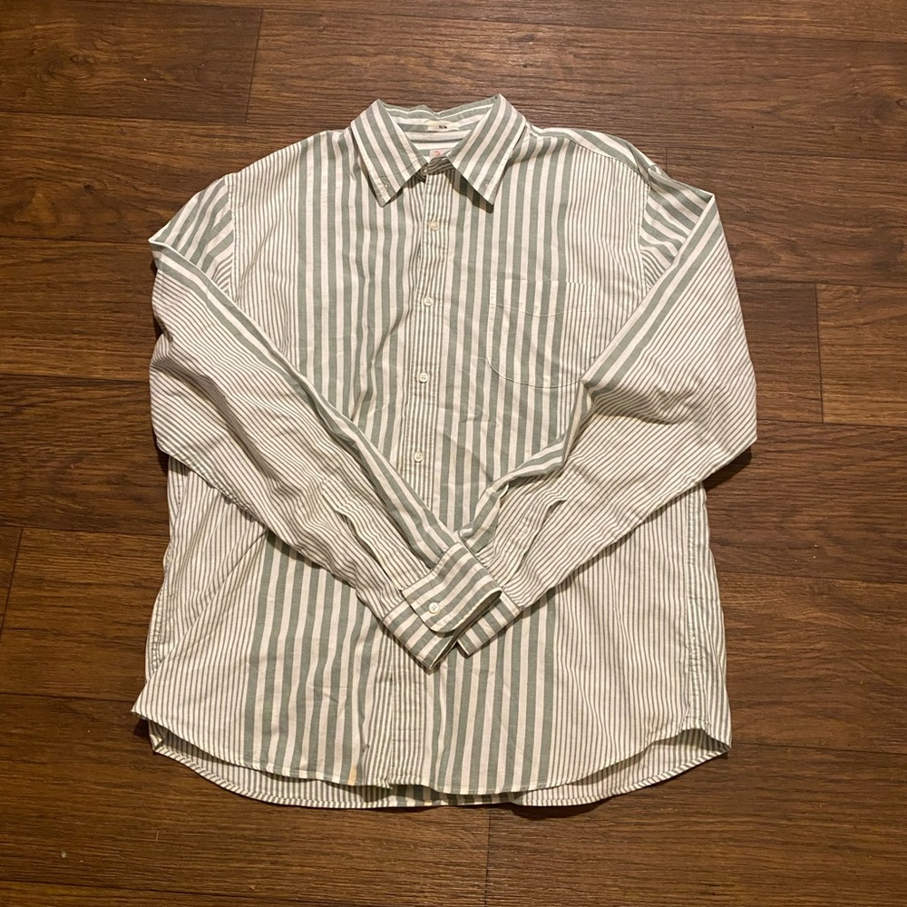 J. Crew The Broken In Oxford Long preppy shirt career office‎
